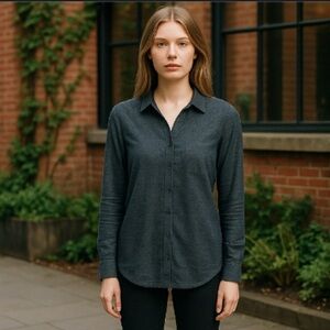 Loft blue top. Size M.